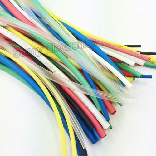 10meters/lot 4MM Heat Shrink Tubes Shrinkable Tubing Insulation Sleeving