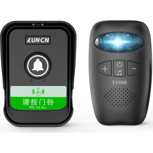 Xuncn Waterproof Battery Power of Wireless Doorbell 800 m Distance 36 Cordless Home Cordless Call Bell Distance