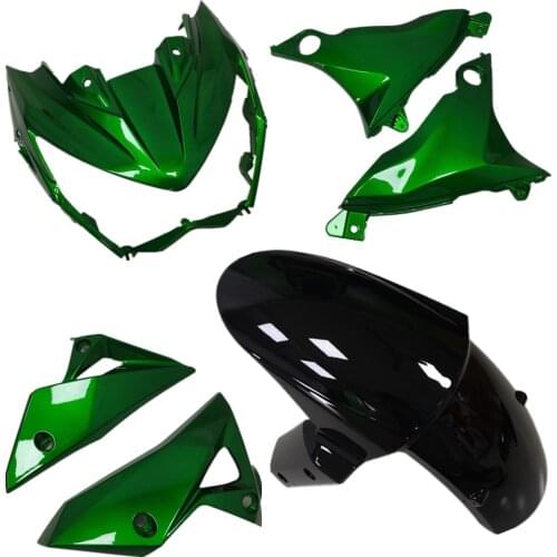 Green Gloss Cowling Part Assembly Section Injection Molding for Kawasaki Z800 2013-2014-2015-2016 13-14-15-16 Bodywork Fairing