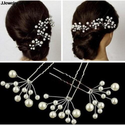 1Pcs Wedding Bridal Accessory Jewelry For Women,Pearl Hair Pins Hair Clips Bridesmaid Jewelry Wholesale New