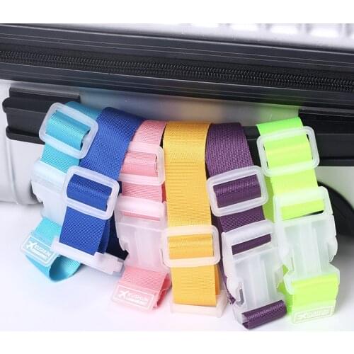 2020 NEW High Quality Adjustable Suitcase Bag Luggage Straps Buckle Baggage Tie Down Belt Lock Hooks Fashion Travel Accessories