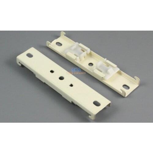 10 Pieces Curtain Track Bracket Curtain Dual Tracks Brace 20x92mm