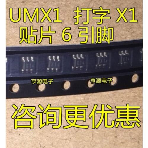 10PCS UMX1 ROHM X1 SOT-363
