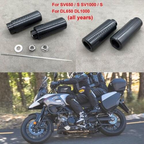 100% Brand New 2021 New Motorcycle No Cut Frame Slider Crash Protector For Suzuki SV650 / S SV1000 / S DL650 DL1000 All Years