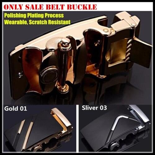 300p! Mens Polishing Plating Alloy Automatic Belt Buckle Head,Suitable 3/3.5CM Standard Width Belt,Wearable,Scratch Resistant