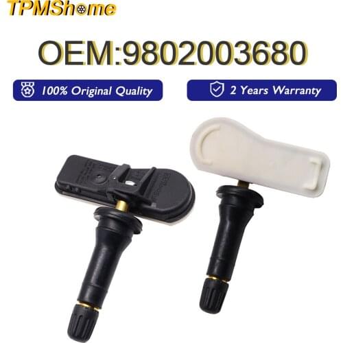 9802003680 Car TPMS Sensor Tire Pressure Monitoring System For Peugeot Partner Citroen DS4 DS5 433MHz Tyre Air Monitor Sensor