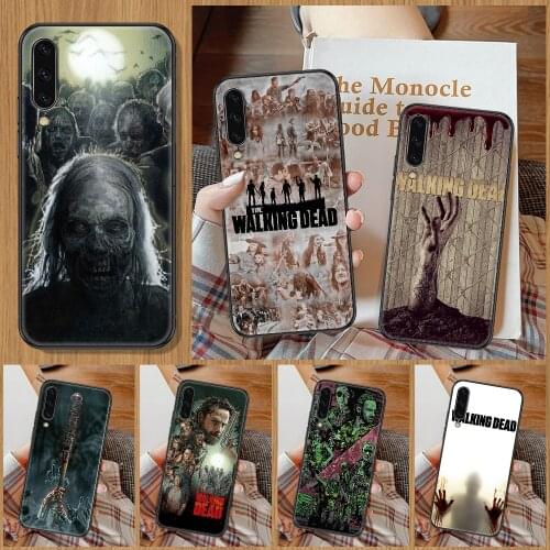 TV The Walking Dead Phone Case For Samsung Galaxy A 10 12 20E 21S 30 32 40 50 51 52 70 71 72 5 6 7 2016 2018 black soft prime