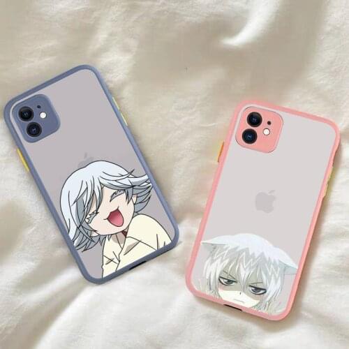 Anime Kamisama Hajimemashita Phone Case for iPhone X XR XS 7 8 Plus 11 12 pro MAX Translucent Matte Shockproof Case