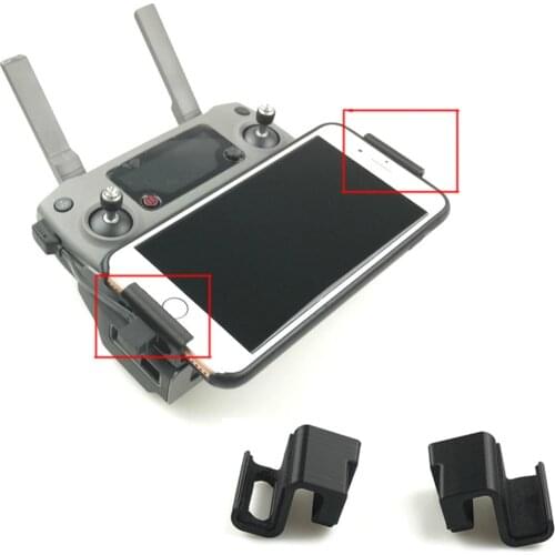 For DJI Mavic Mini / Mavic 2 Pro / Zoom Remote Accessory Remote Control Mount Extended Clip Install Bracket Stable phone Holder