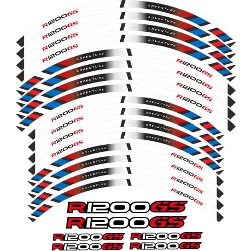 FOR BMW R1200GS ADV LC Adventure Motorcycle Parts Contour Wheel Decoration Decal Sticker
