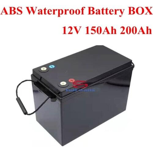 12V 24V 48V DIY Kit Battery Box 100ah 120ah 200ah Li Ion Lifepo4 Lithium Battery Diy Solar Cells Waterproof Plastic Empty Case