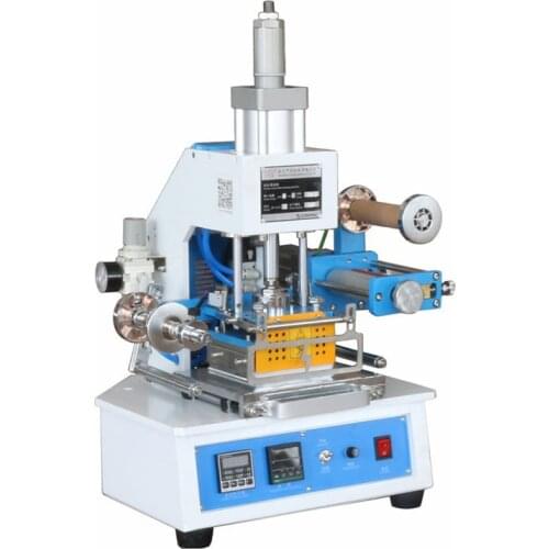 ZY-819E Automatic Stamping Machine,leather LOGO Creasing machine,pressure words machine,LOGO stampler,name card stamping machine