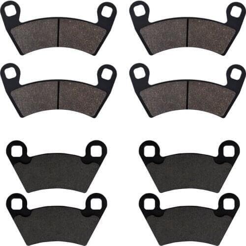Motorcycle Front and Rear Brake Pads for POLARIS 700 Ranger 6x4 EFI / XP 4x4 2008