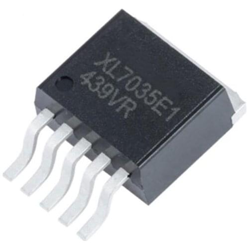 10PCS/LOT XL7035E1 Step-down DC input voltage 10-80V Current 1A TO263-5