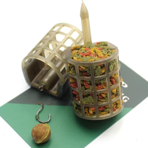 1PCS Carp Fishing Bait Tool For Method Feeder Carp Accessories Carp Bait Cage Feeder Carp Hair Rig Method Terminal Tackle