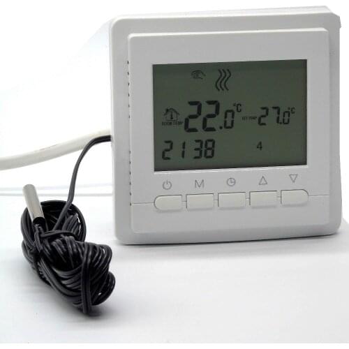 220V 16A EU Programmable 5+2,6+1,7 heat mat thermostat