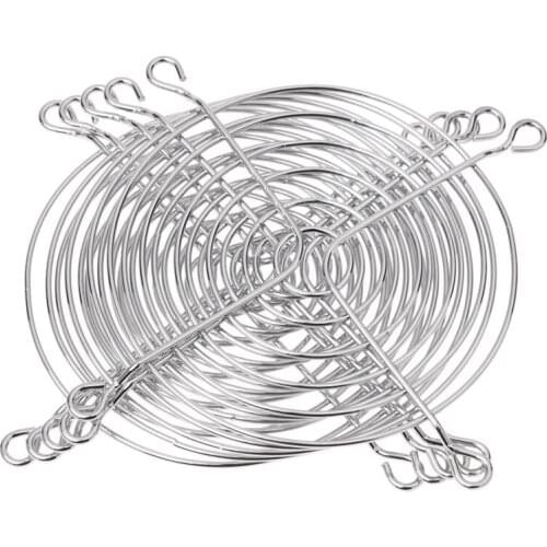 5 Pieces 90 x 90mm Cooling Fan Grill Metal Wire Finger Guards