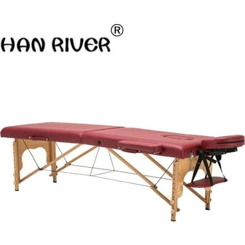 Folding massage table massage portable home fire needle moxibustion beauty bed physiotherapy
