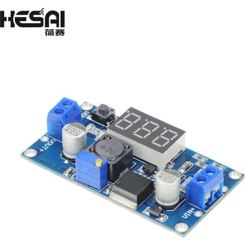 LM2596 LCD LM2596 LED Voltmeter ADJ DC-DC Step-down Adjustable Power Supply Module with Digital Display for arduino Diy Kit