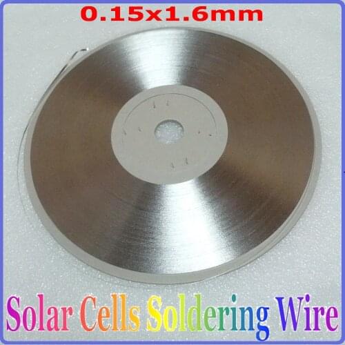 804 feet solar cells PV Ribbon 0.15*1.6mm Solar Tabbing Wire / Mono Poly Sunpower solar cells soldering wire
