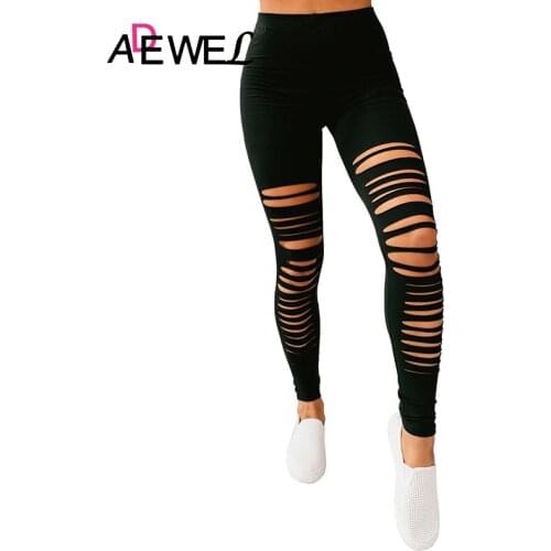 Женские брюки с высокой талией ADEWEL China At AliExpress