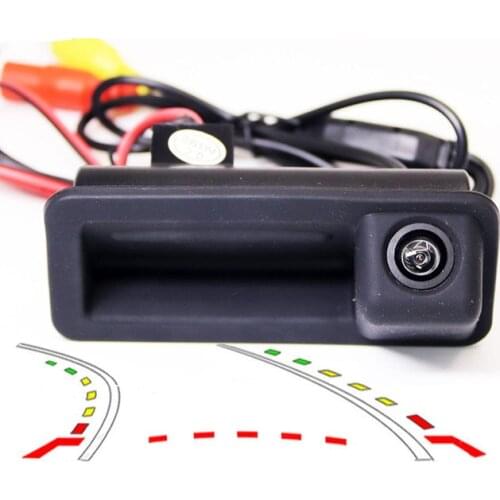CCD HD Dynamic Track Reverse backup Camera for Ford Mondeo focus Range Rover Freelander 2 Trunk Handle Car vehicle camera 94*40