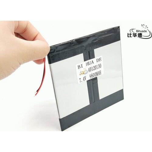 Li-Po 7.4V,9600mAH,[40120130] LIIB (polymer lithium ion battery / cell ) Li-ion battery for tablet pc