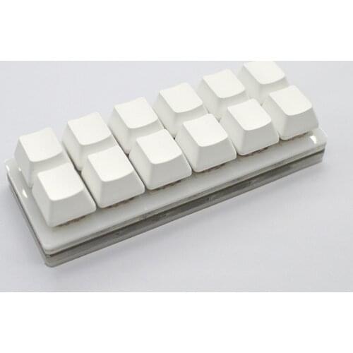 12 Keys Hot Swappable Mechanical Keyboard Key Define Key User Mini USB Keyboards For Windows Linux MacOS Android Raspberry Pi