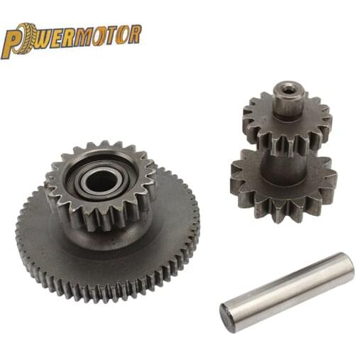 Motorcycle Twin Sprockets Bridge Tooth CB250 Water-cooled Engine Parts Fit For Zongshen CB250 Engines White off-road Motor Gear