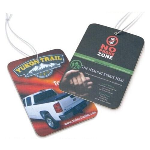 Free Shipping Via Fedex or DHL , 2014 Cheap custom paper car air freshener for car