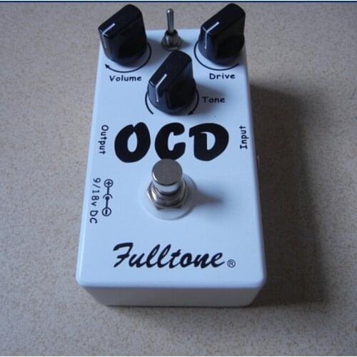 Pedal guitarra Clone Fulltone OCD guitar pedal Overdrive Obsessive Compulsive Drive (OCD) Pedal Great tone pedaleira de guitarra