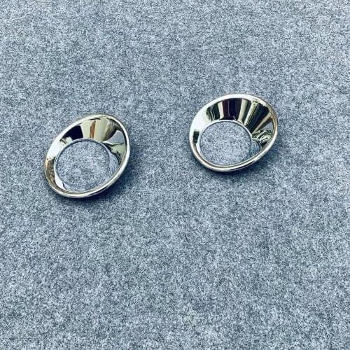 For Toyota Corolla Cross 2020 2021 ABS Chrome Front Foglight Fog Light Lamp Cover Trim Car Protect Exterior Accessories
