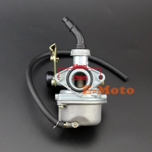 PZ19 19mm Chinese Sunl Roketa 50cc 70cc 90cc 110cc 125cc ATV Quad Dirt Bike Carburetor Carb Carburettor Cable Choke