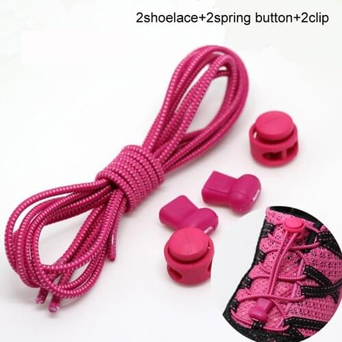 No Tie Shoe Laces Elastic Lock Lace System Lock Sports Shoelaces Runners Trainer Shoelaces Elastic Sneaker Shoelace Shoestrings