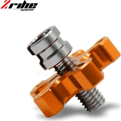 Universal motorcycle M8 * 1.25 cnc aluminum clutch wire adjustment cable for Aprilia RSV MILLE Ducati MS4 748 ST4 ST3 RSV4 FACTO