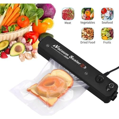 KKmoon Vacuum Sealer Machine for Food Preservation Dry & Moist Food Saver with 10 Vacuum Bags Fresh-Keeping Food Sealing