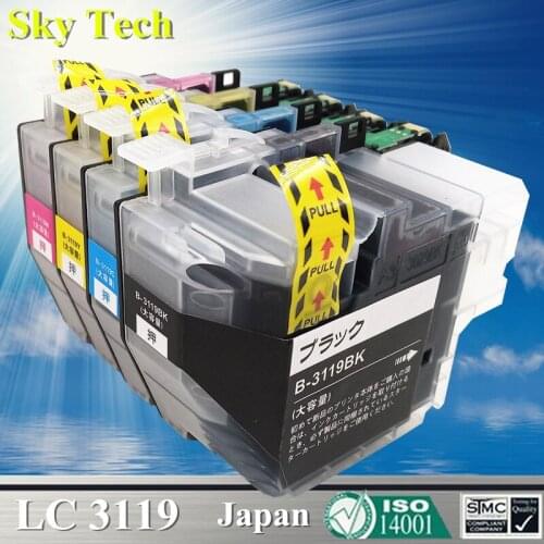 [Japan] Compatible Ink cartridge For LC3117 LC3119 XL , For Brother MFC-J5630CDW J6580CDW J6583CDW J6980CDW J6983CDW etc