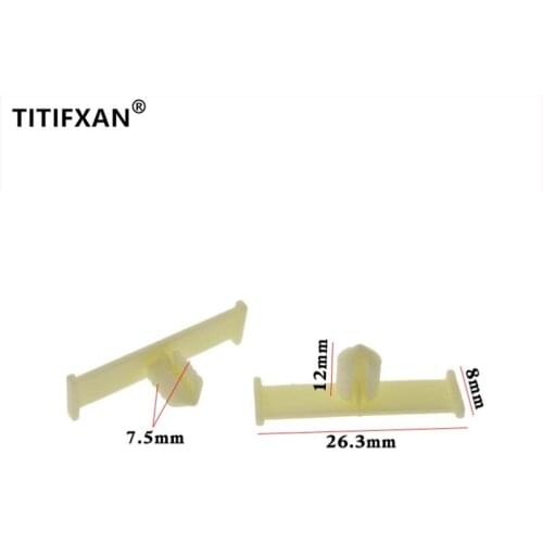 10PCS Car trunk spray water pipe line speed base clip for Volkswagen Sagitar Magotan Bora fasteners