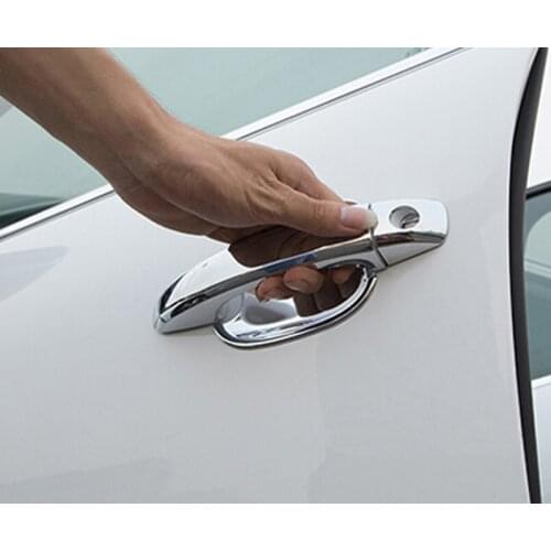 8pcs for Audi Q5 2009-2015 outside door handle Trim sticker