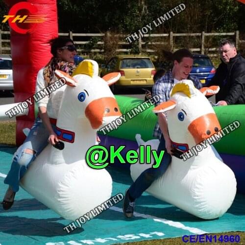 Free door shipping funny inflatable deby horse racing toy, ride on horse toy Inflatable Horse Riding Games