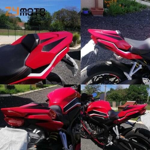 For HONDA CBR650R CB650R 2019 2020 Motorbike Rear Seat Cover Tail Section Fairing Cowl CBR CB 650R Passenger Seat Cowl