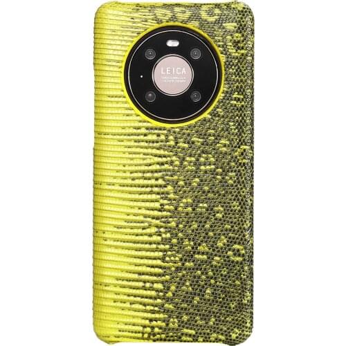 Genuine Lizard Leather Cover Case for Huawei Mate 40 Pro Plus Mate 30 Pro Mate 20 10 Lite P20 P30 P40 P50 Pro P40 Lite Nova 5T