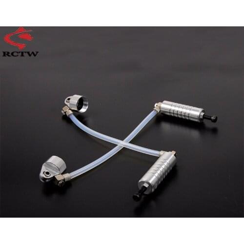 CNC Metal Shock Absorption Hydraulic Abdominal Cavity Fit 10mm Shock for 1/5 HPI ROFUN BAHA KM ROVAN BAJA 5B 5T 5SC TRUCK PARTS