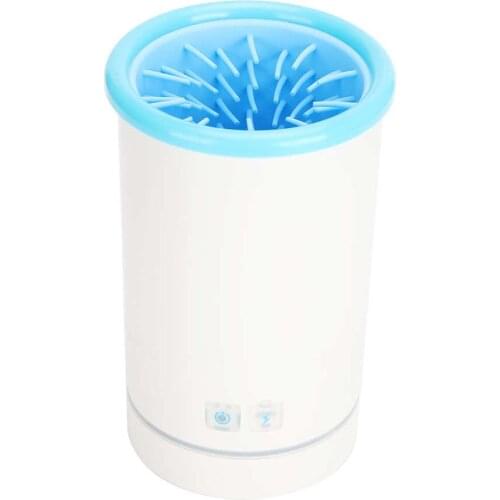 Cat Clean Tool Pet Automatic Electric Foot Washer Feet Cleaning Cup USB Rechargeable Silicone Brush Paw Washer cat tool