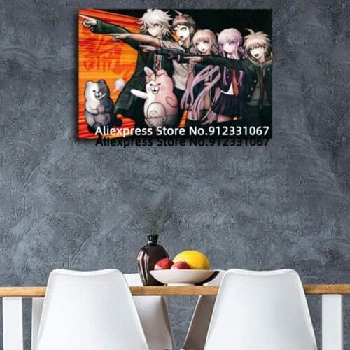 Danganronpa Anime Comics Posters Wall Art HD Print Canvas Painting KidS Bedroom Prints for Living Room Corridor Home Decor