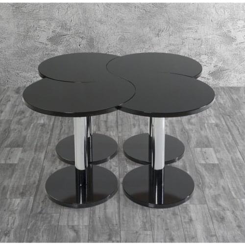 Clover Medium Coffee Table-Zigon Coffee Table MADE IN TURKİYE