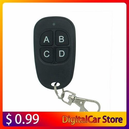 Copy Remote Control 433Mhz Cloning Duplicator Wireless Silicone Keys Universal Waterproof Handle Garage Gate