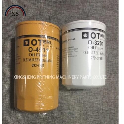 1 Set Komori oil filter 3Z0-2600-34I 3Z0260034I F-100 3Z0-2600-35I 3Z026035I S-150 HIGH QUALITY PRINTING MACHINE PARTS XL105
