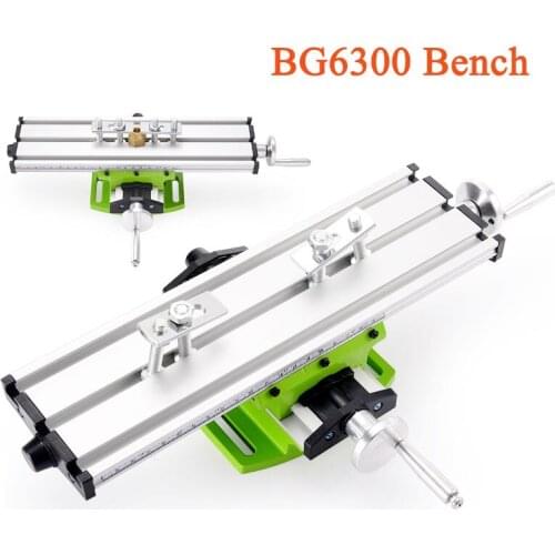 Multifunction Drill Vise Fixture Working Table Mini Precision Milling Machine Worktable