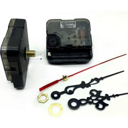 Fashion New Quartz Wall Clock Spindle Movement Mechanism Part Repair Stitches And Screw Gasket Wholesale